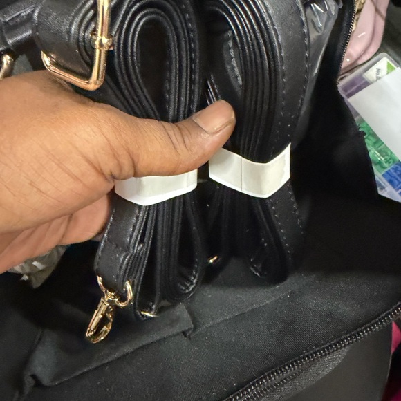 Retro TV Style Black and Pink Bag - Picture 13 of 15